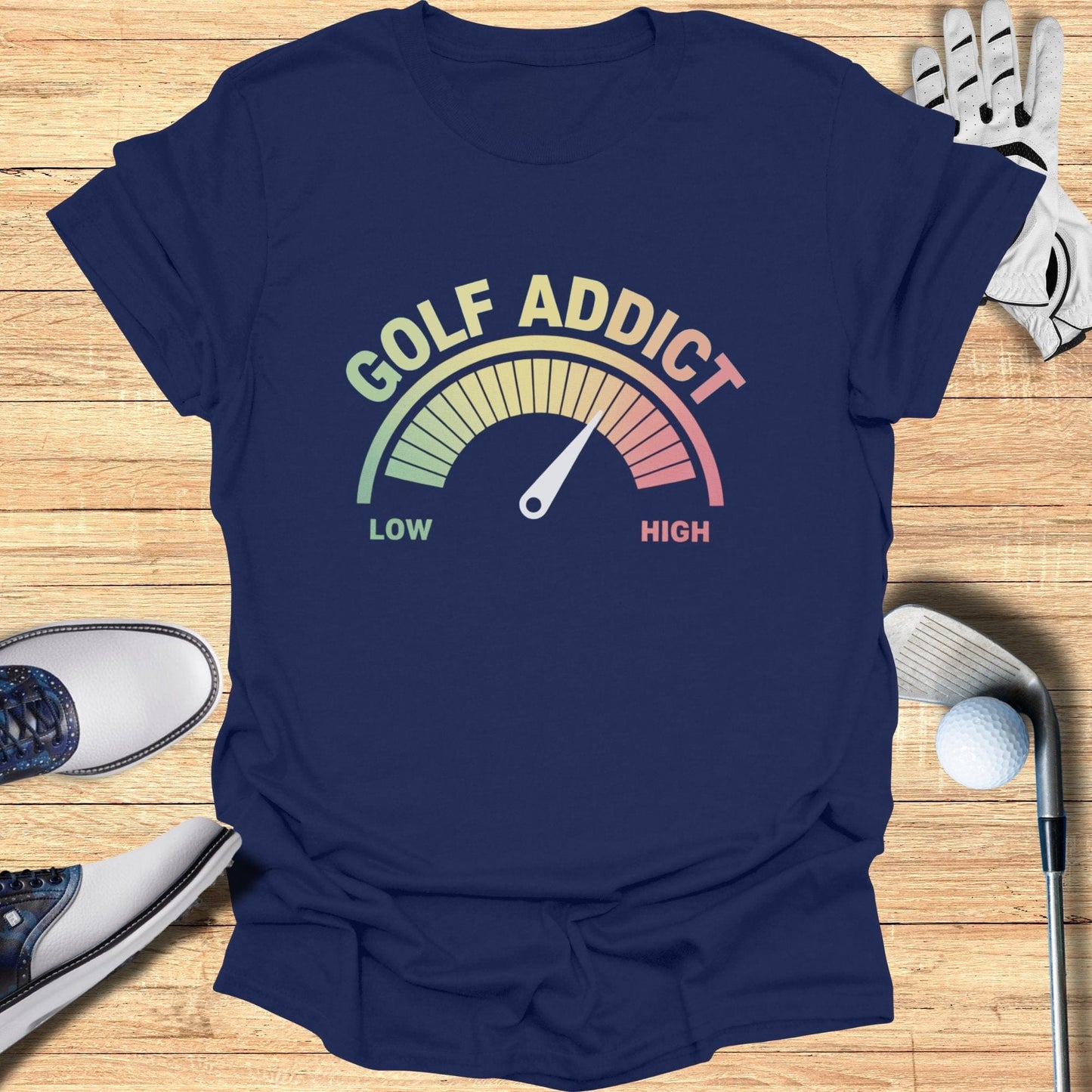 Golf Addict T-Shirt - Funny Golf Tee by Swing Epic