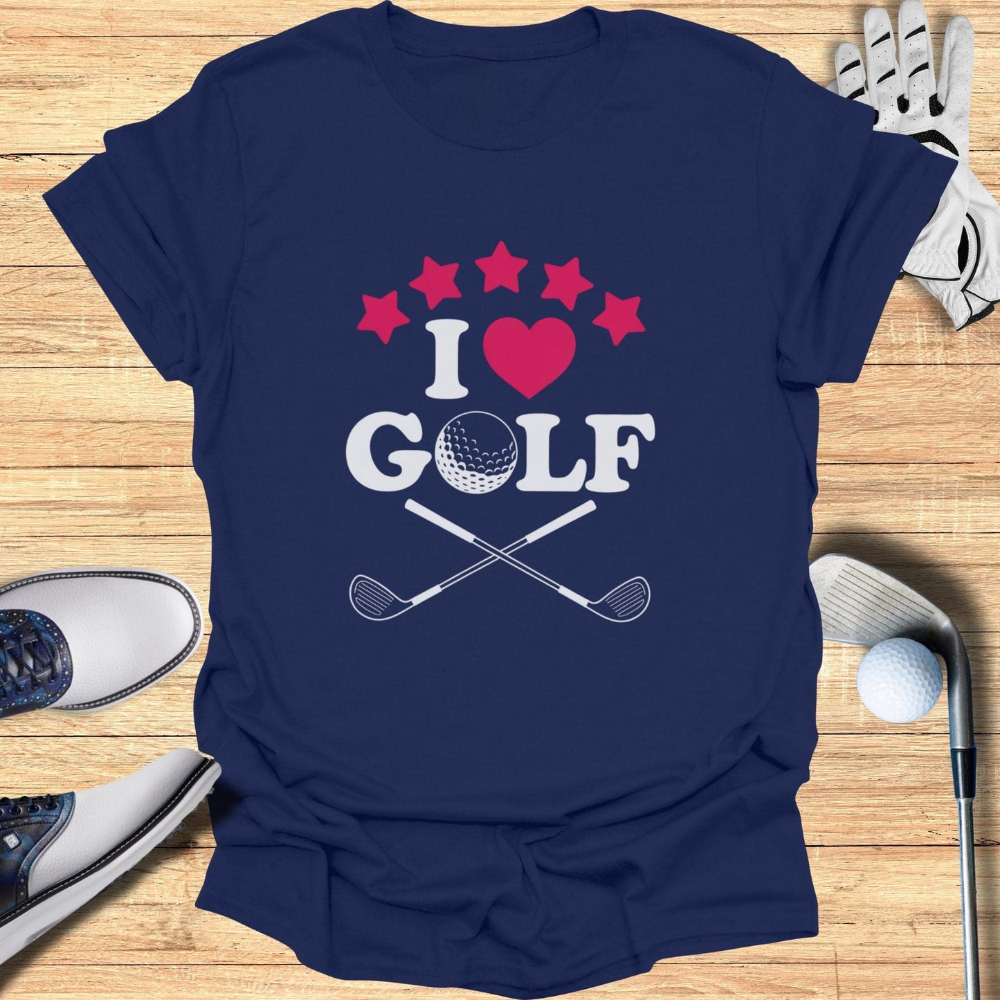 I Love Golf T-Shirt - Funny Golf Tee by Swing Epic