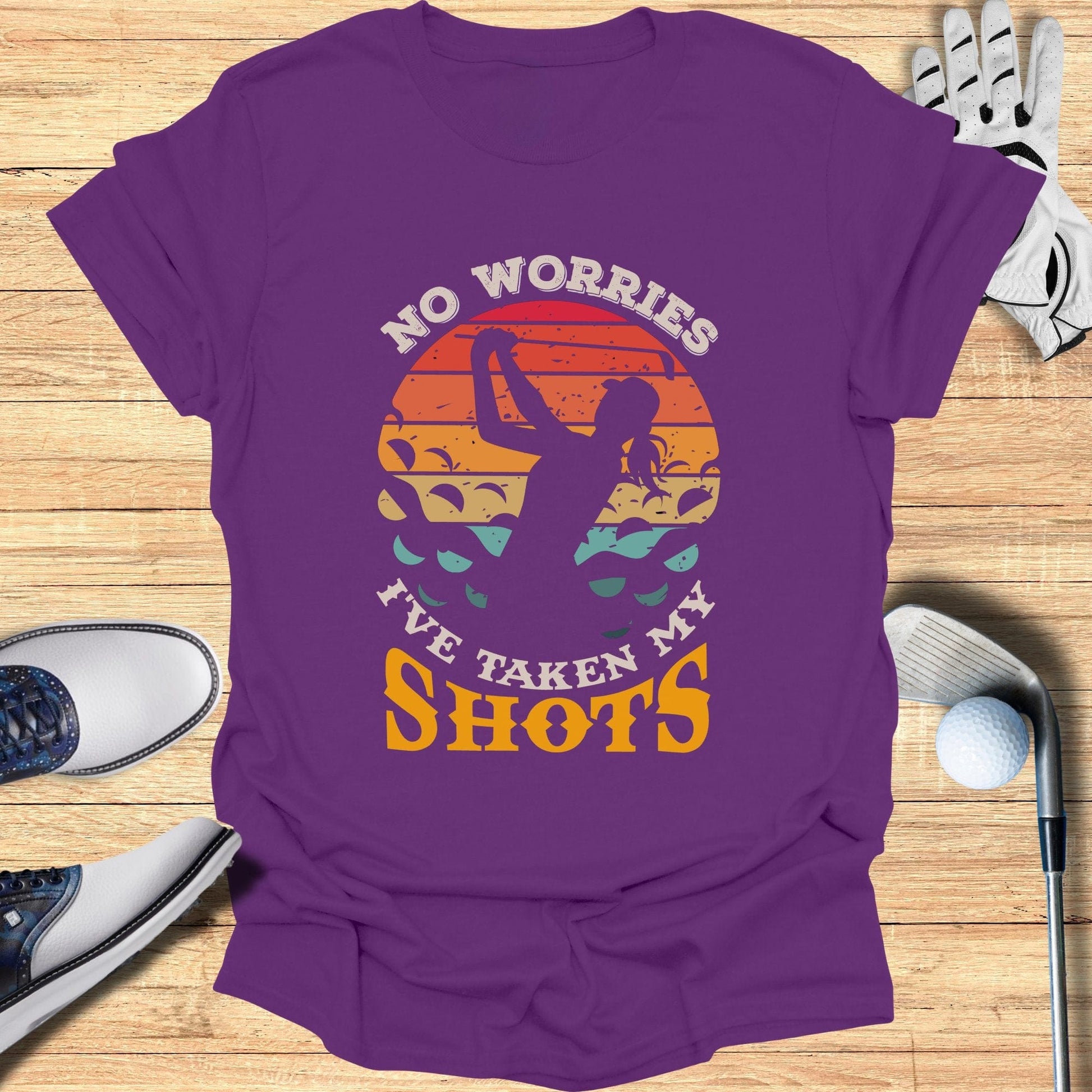 I've Taken My Shots T-Shirt - Funny Golf Tee by Swing Epic