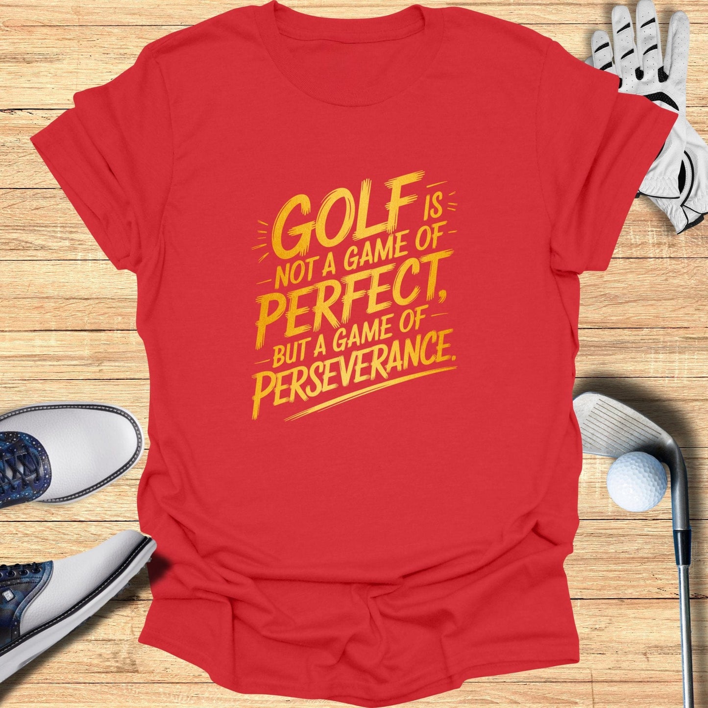 Golf Is Not A Game Of Perfect T-Shirt - Funny Golf Tee by Swing Epic