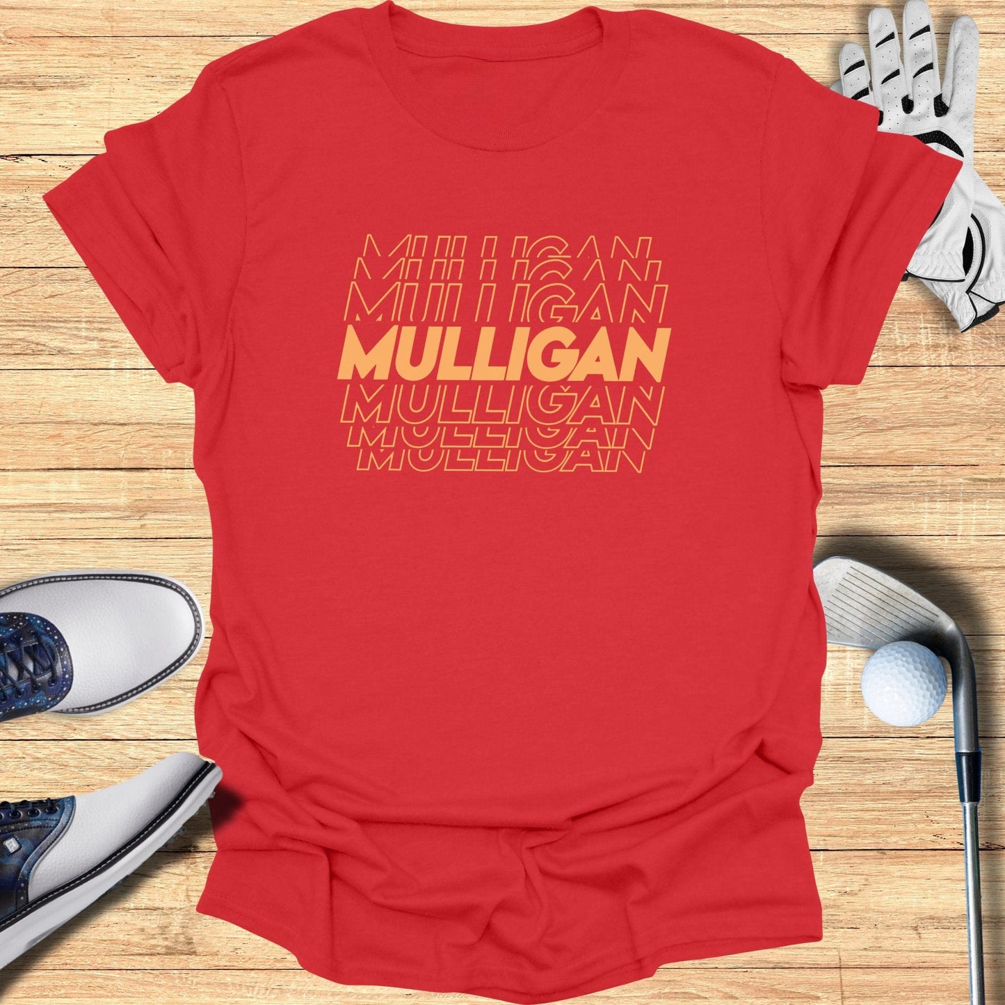 Mulligan Golf T-Shirt - Funny Golf Tee by Swing Epic