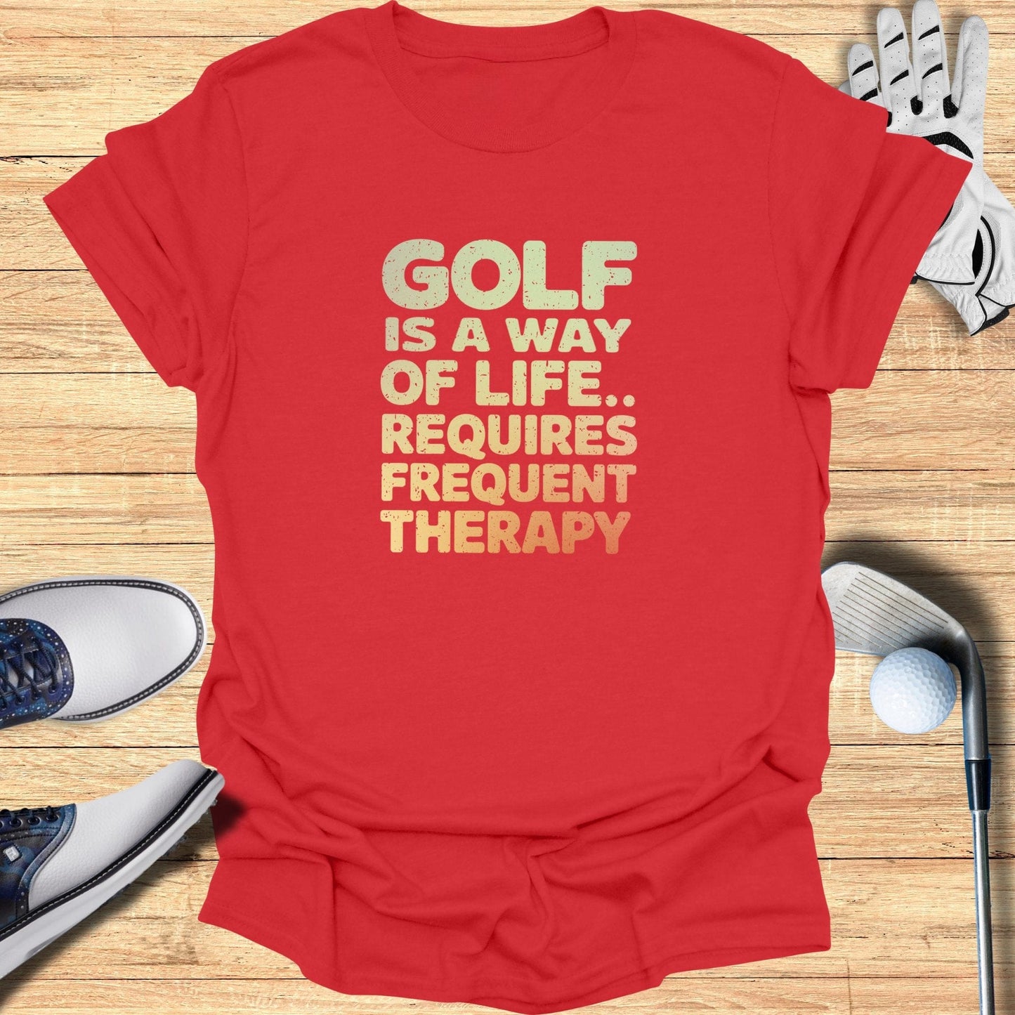 Golf Is A Way Of Life T-Shirt - Funny Golf Tee by Swing Epic