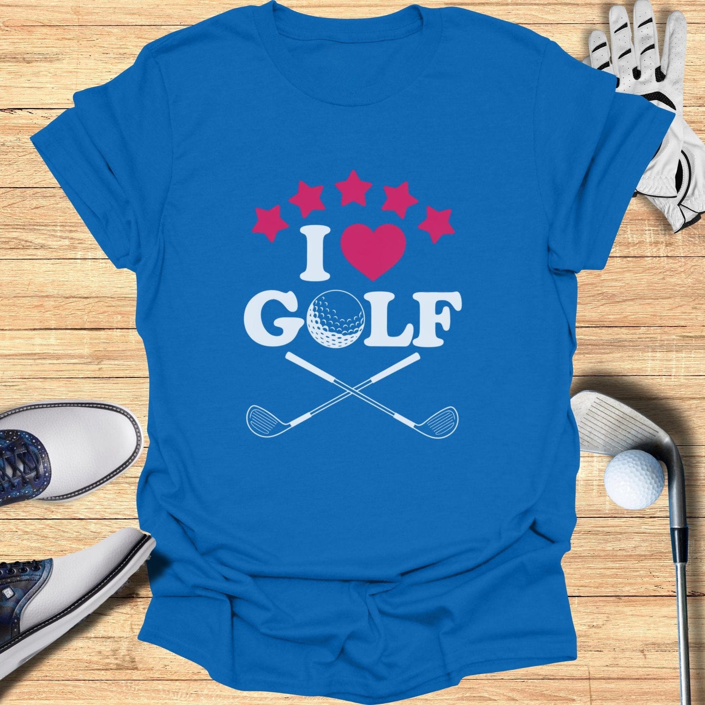 I Love Golf T-Shirt - Funny Golf Tee by Swing Epic