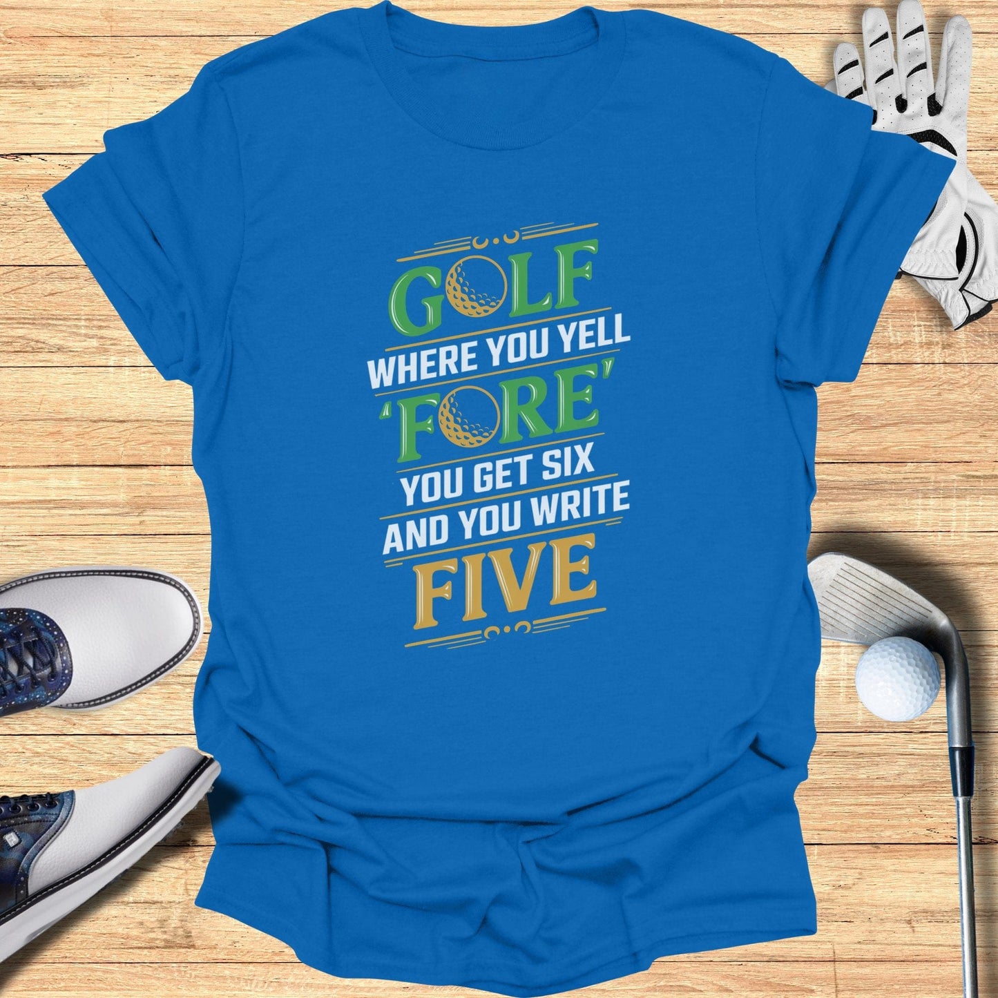 Golf Math T-Shirt - Funny Golf Tee by Swing Epic