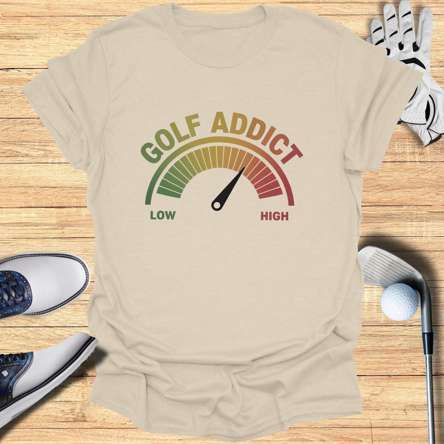 Golf Addict T-Shirt - Funny Golf Tee by Swing Epic