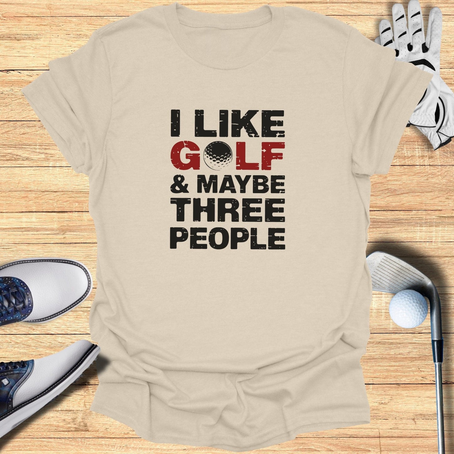 I Like Golf & Maybe T-Shirt - Funny Golf Tee by Swing Epic