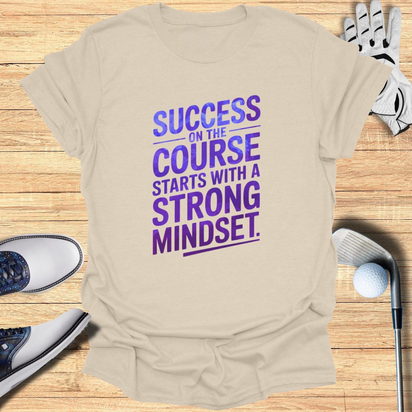 Success on the Course T-Shirt - Funny Golf Tee by Swing Epic