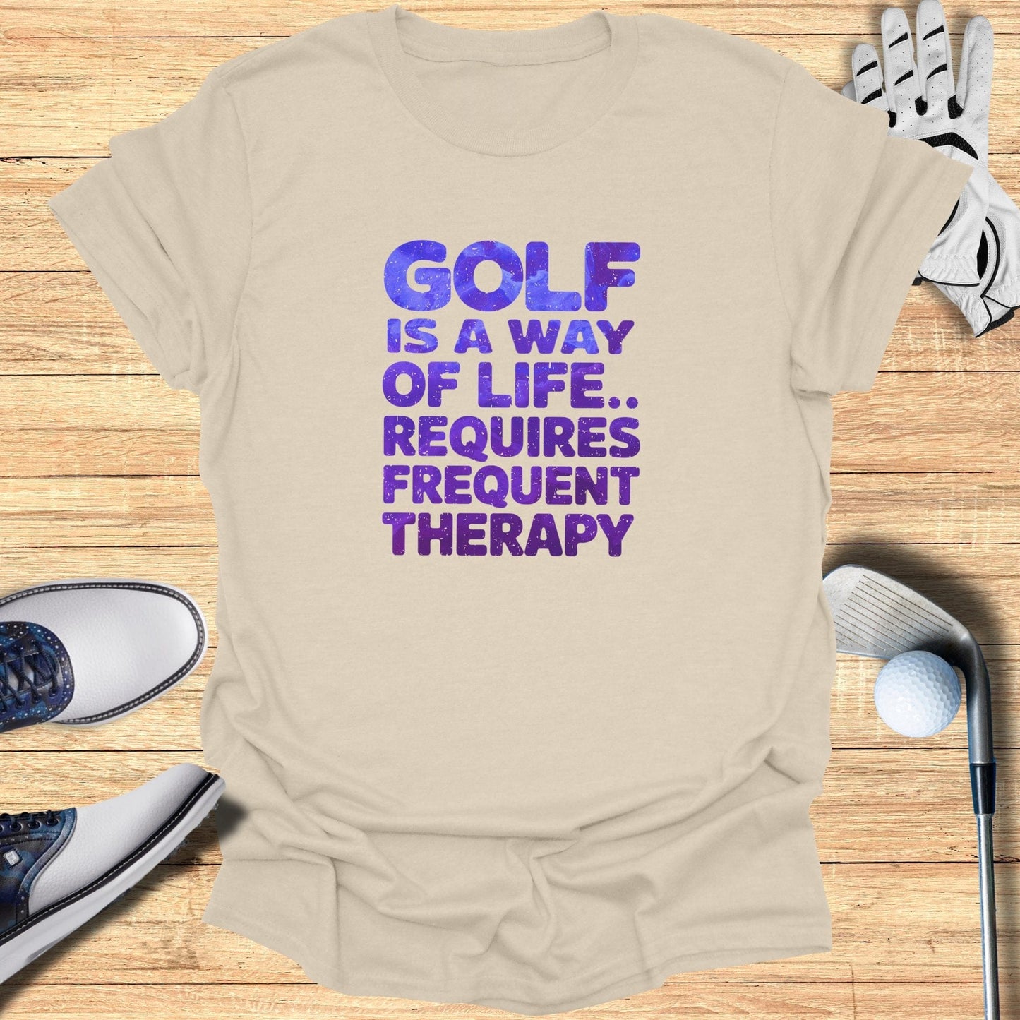 Golf Is A Way Of Life T-Shirt - Funny Golf Tee by Swing Epic