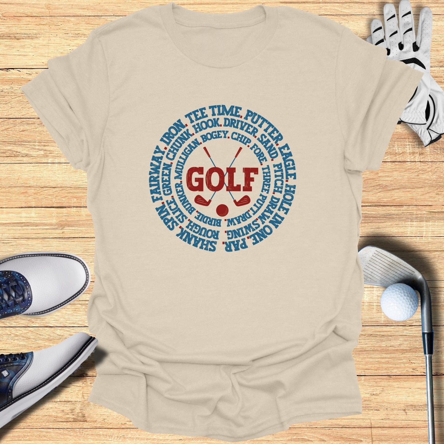 Golfing Terminology T-Shirt - Funny Golf Tee by Swing Epic