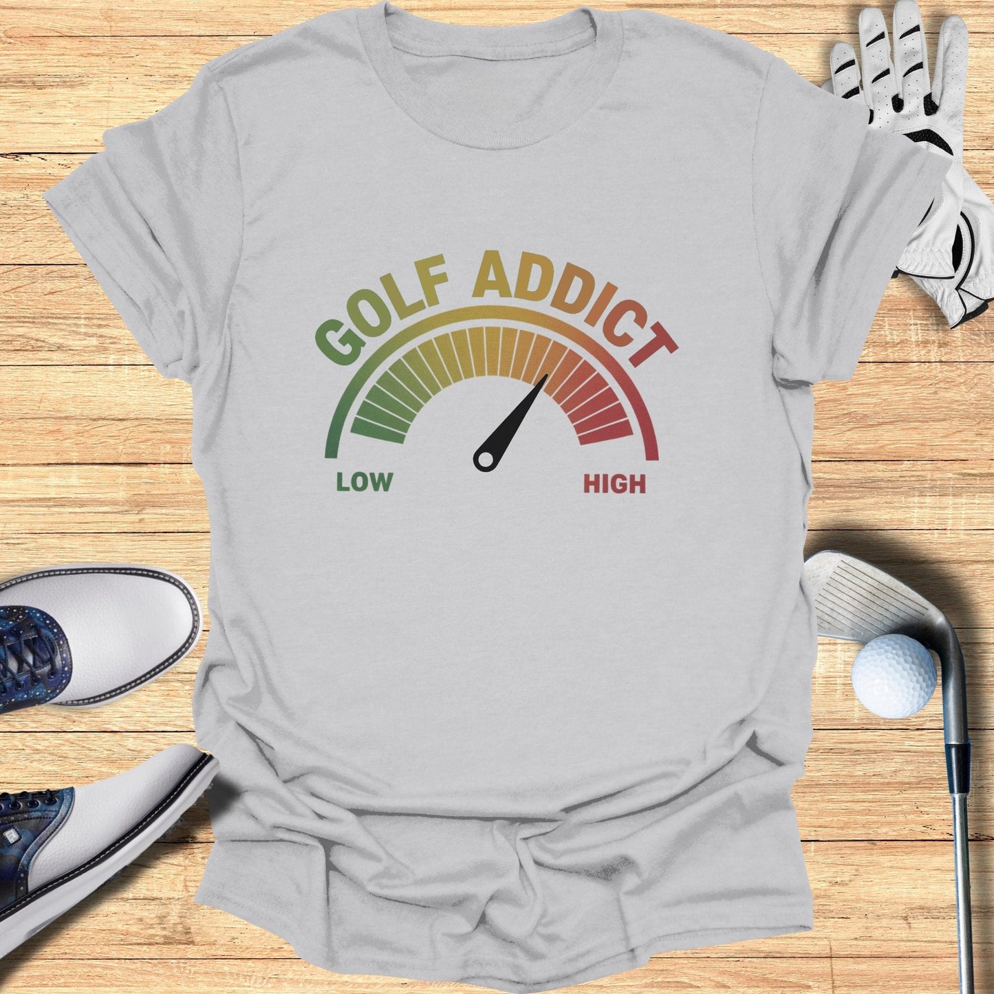 Golf Addict T-Shirt - Funny Golf Tee by Swing Epic