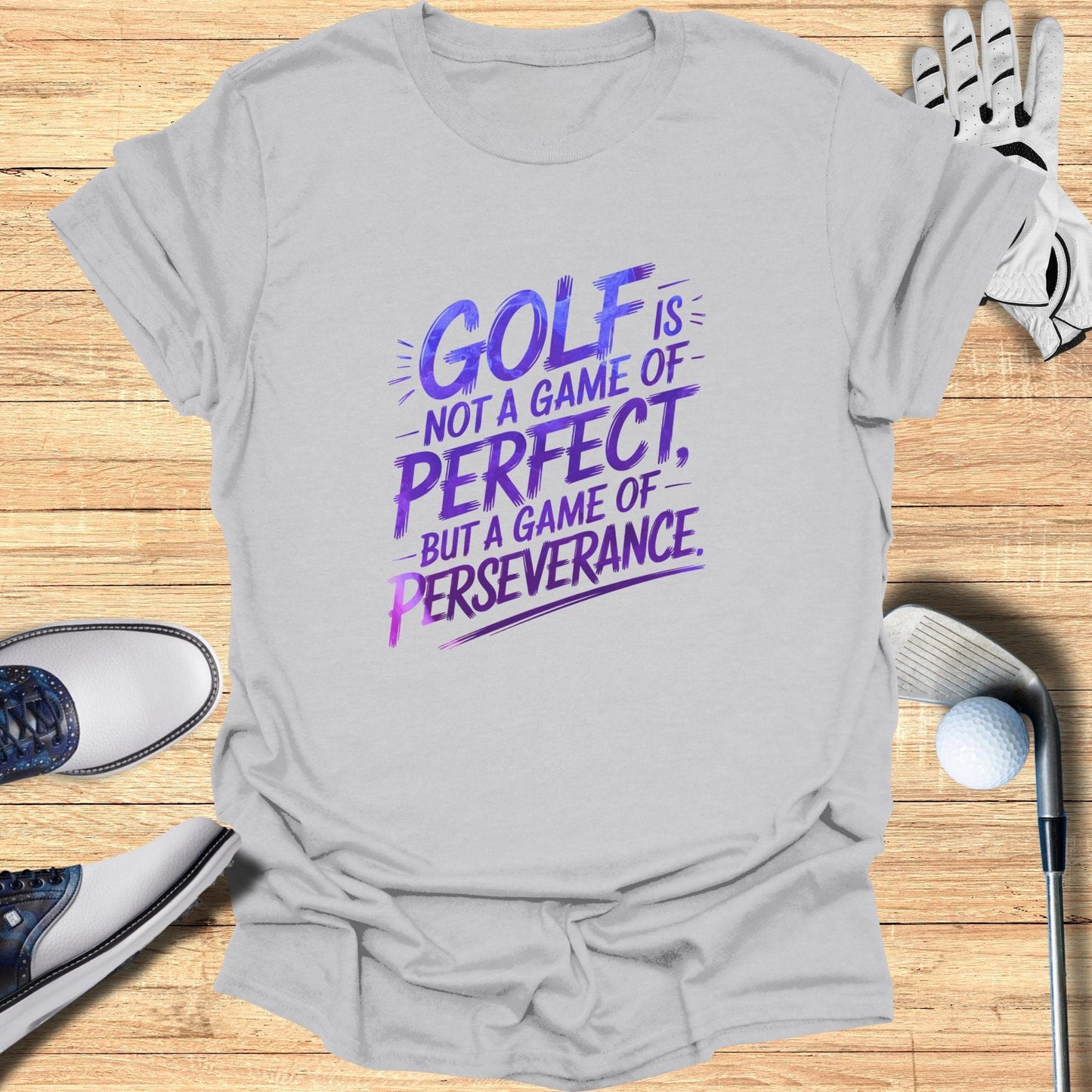 Golf Is Not A Game Of Perfect T-Shirt - Funny Golf Tee by Swing Epic