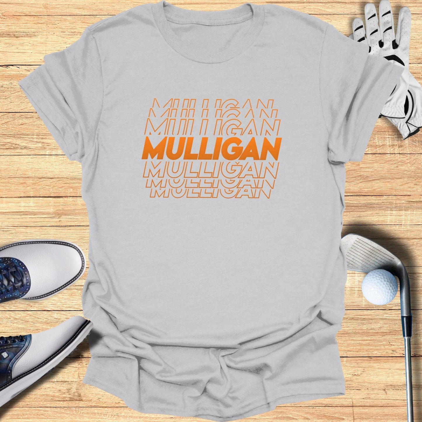 Mulligan Golf T-Shirt - Funny Golf Tee by Swing Epic