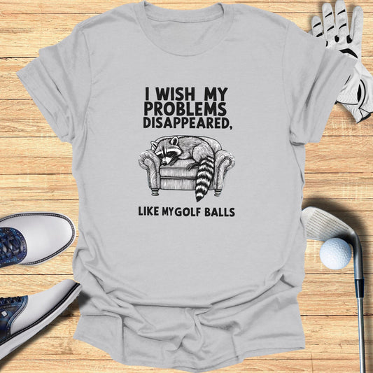 I wish My Problems T-Shirt - Funny Golf Tee by Swing Epic