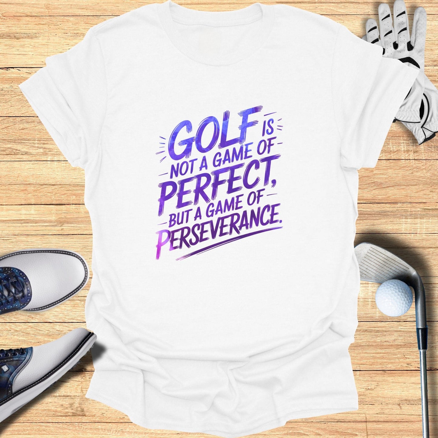 Golf Is Not A Game Of Perfect T-Shirt - Funny Golf Tee by Swing Epic