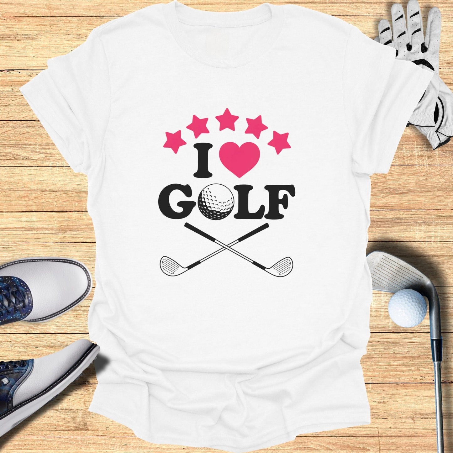I Love Golf T-Shirt - Funny Golf Tee by Swing Epic