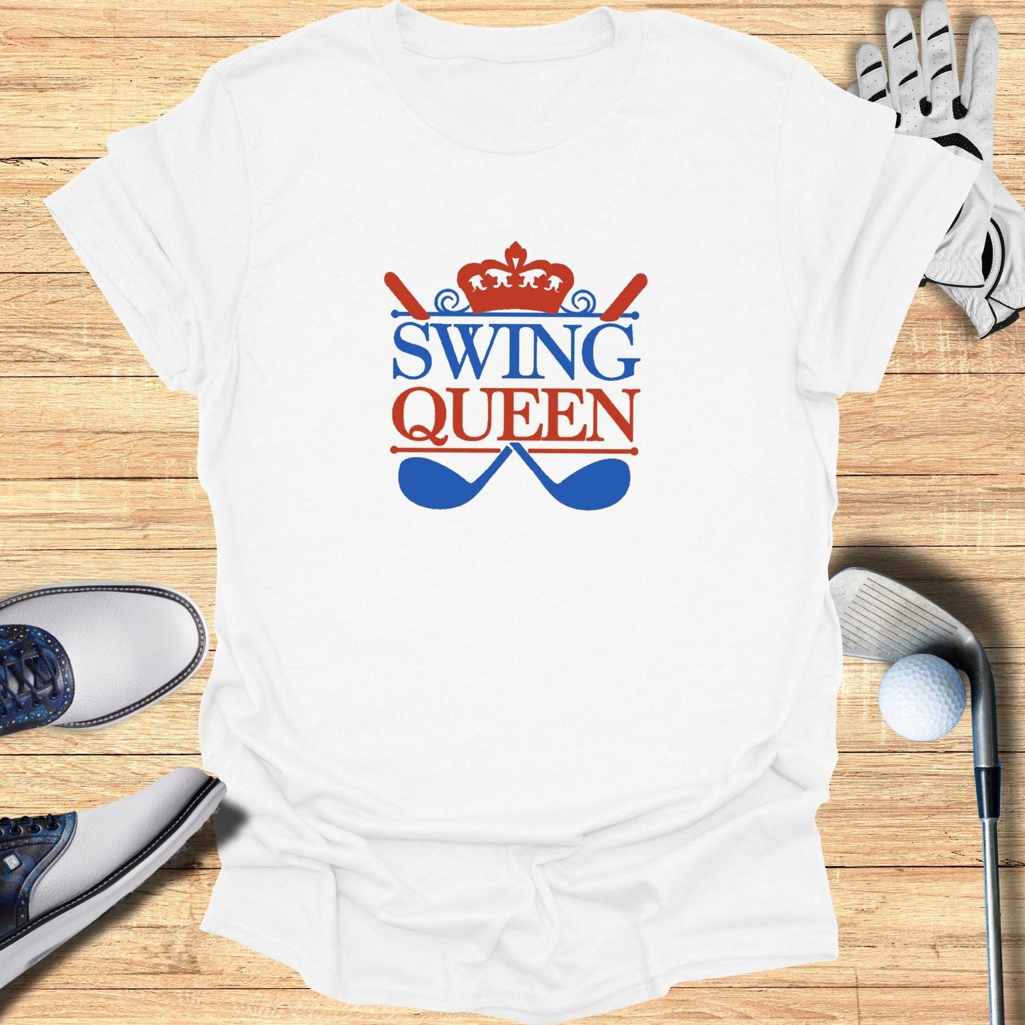 Swing Queen T-Shirt - Funny Golf Tee by Swing Epic