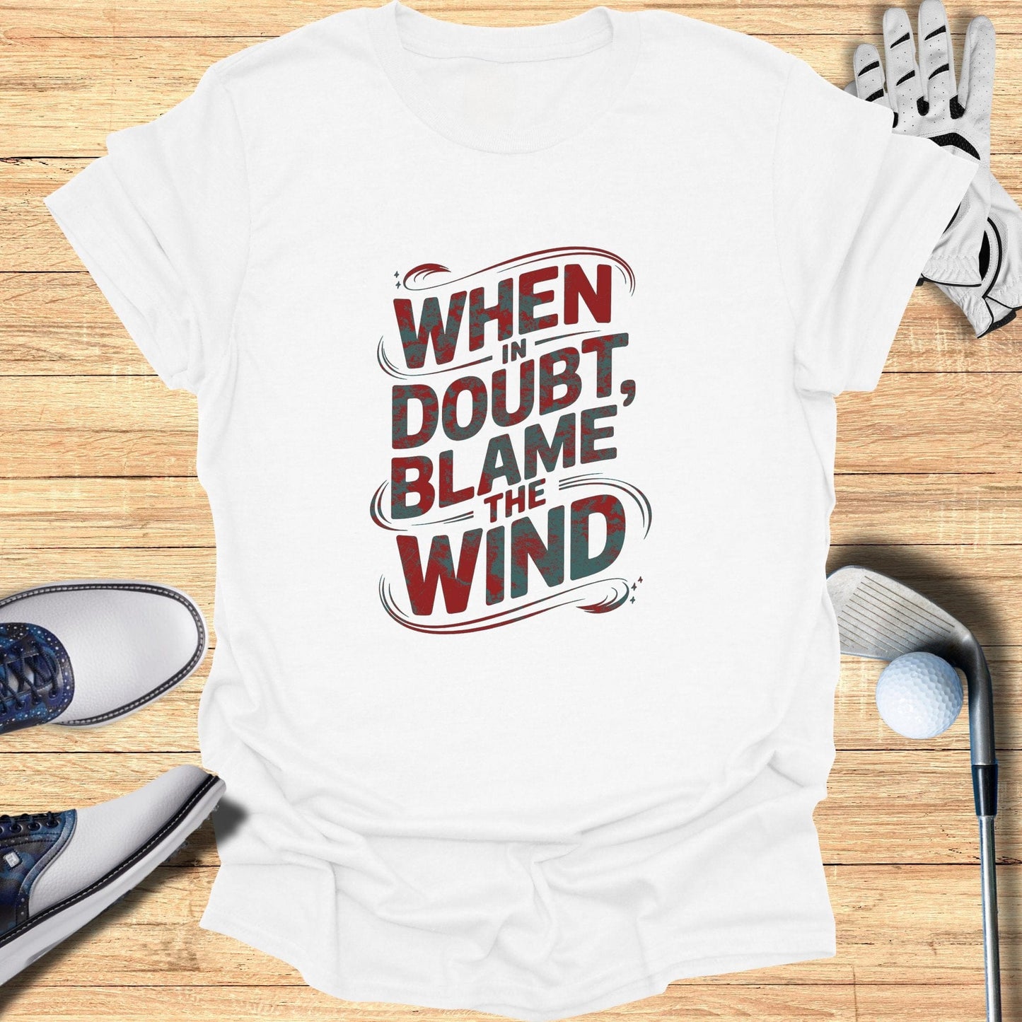 When in Doubt T-Shirt - Funny Golf Tee by Swing Epic