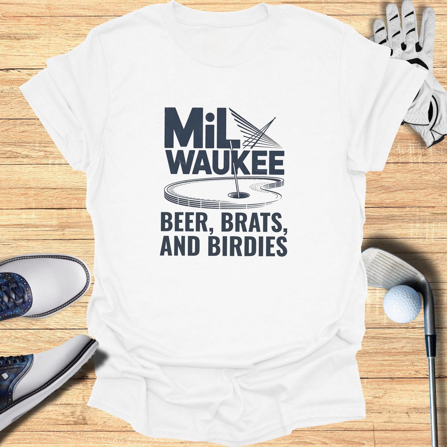 Milwaukee Golf T-Shirt - Funny Golf Tee by Swing Epic