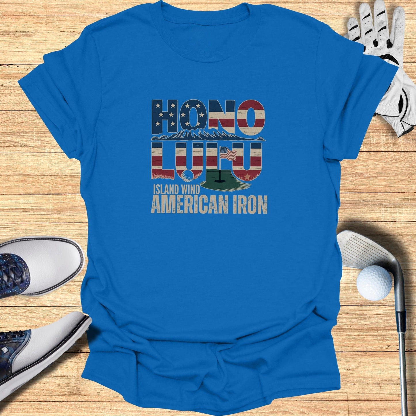 Honolulu Golf T-Shirt - Funny Golf Tee by Swing Epic
