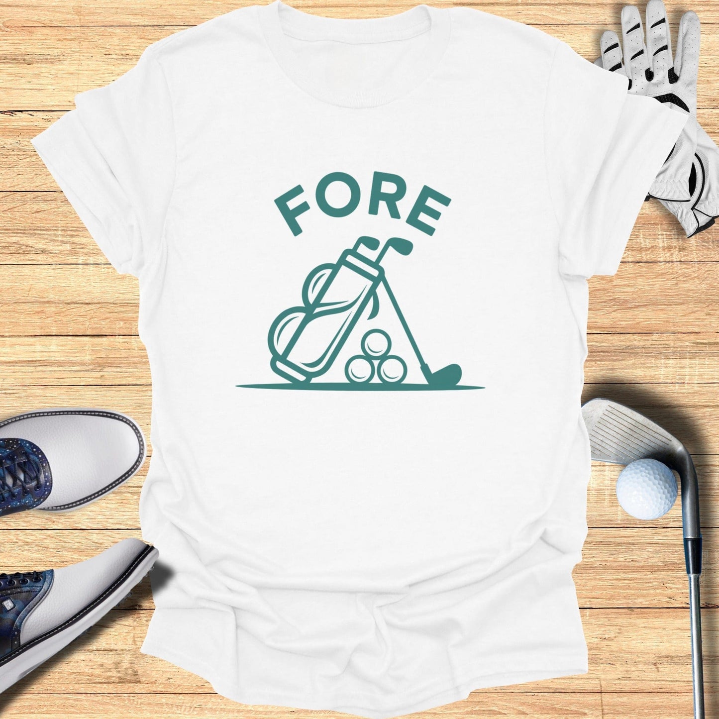 Fore Bag Life T-Shirt - Funny Golf Tee by Swing Epic