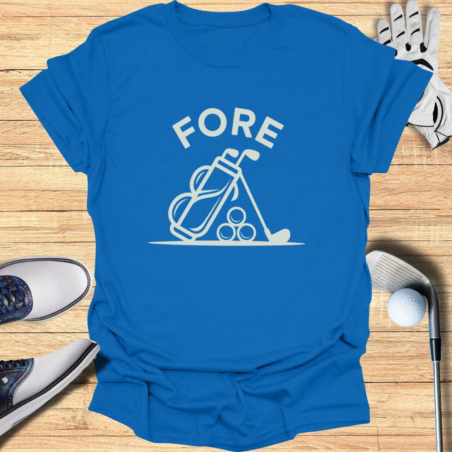 Fore Bag Life T-Shirt - Funny Golf Tee by Swing Epic