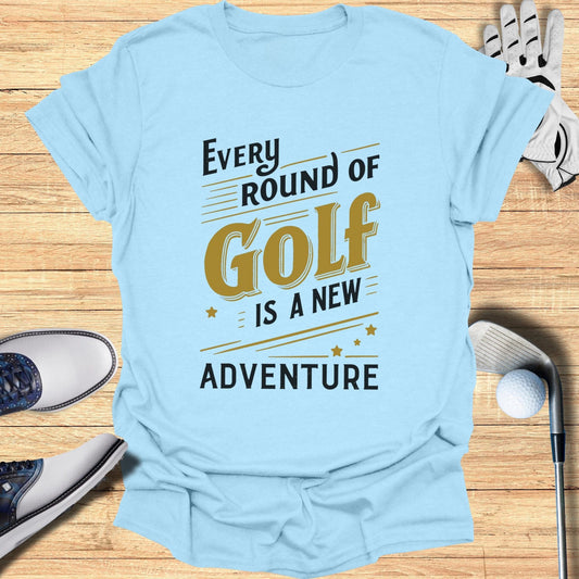 Every Round Of Golf T-Shirt - Funny Golf Tee by Swing Epic