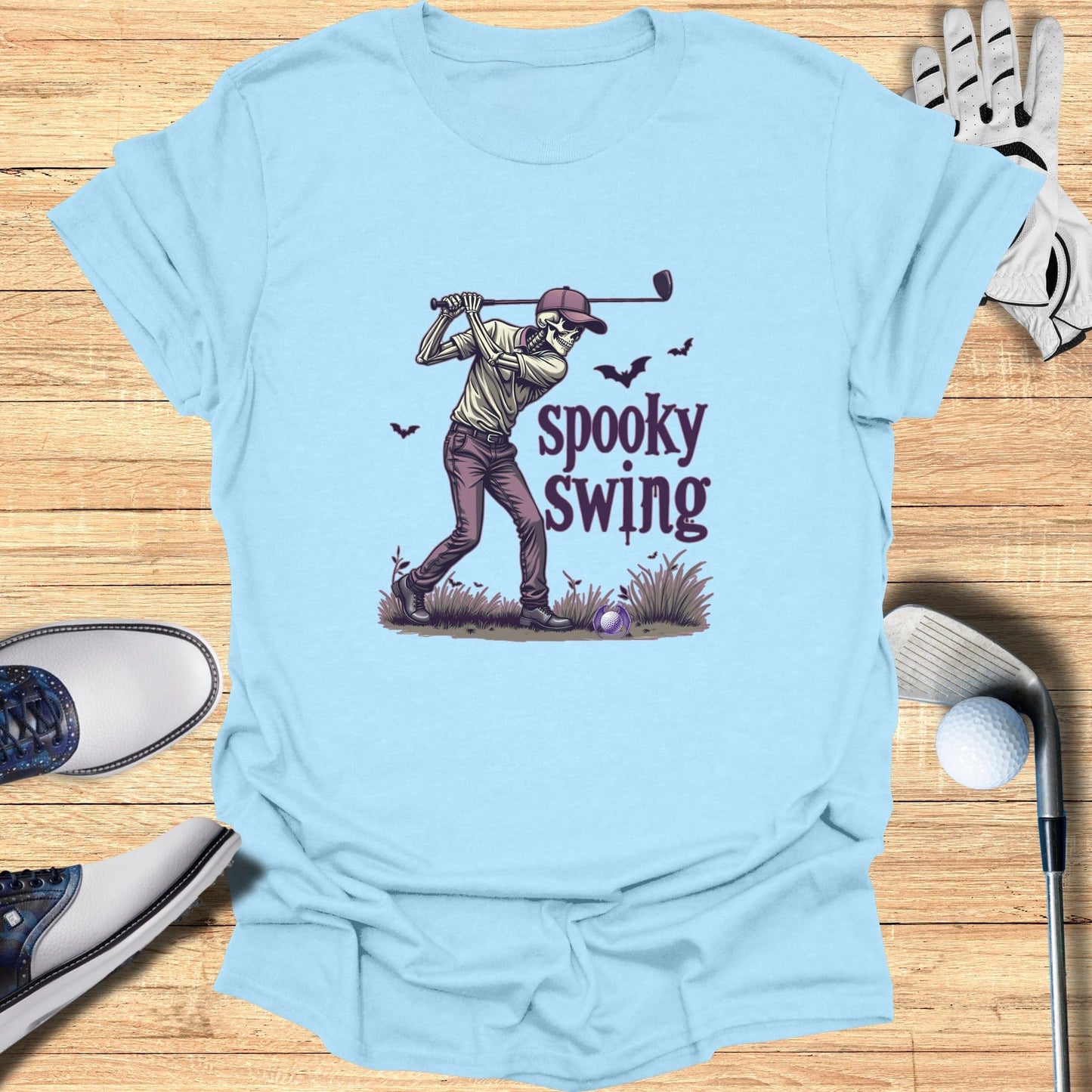 Spooky Swing T-Shirt - Funny Golf Tee by Swing Epic