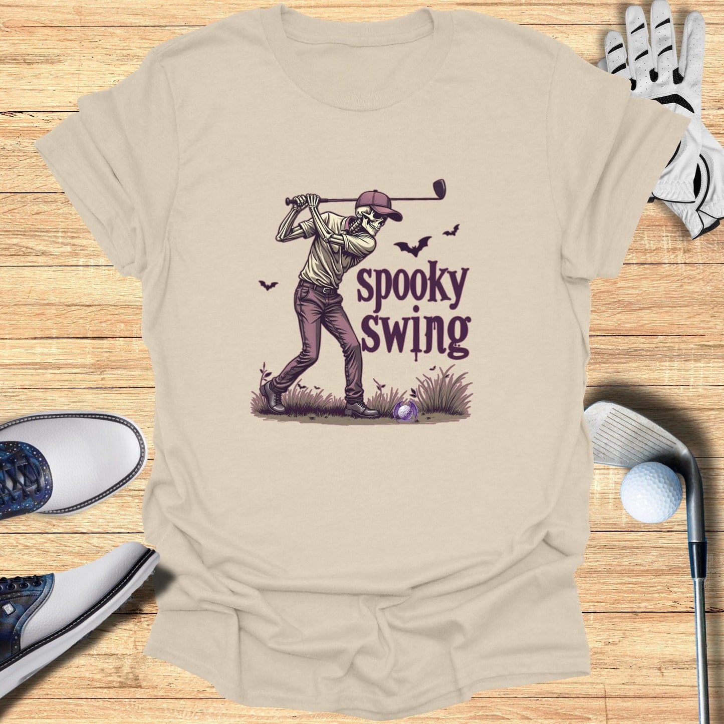 Spooky Swing T-Shirt - Funny Golf Tee by Swing Epic