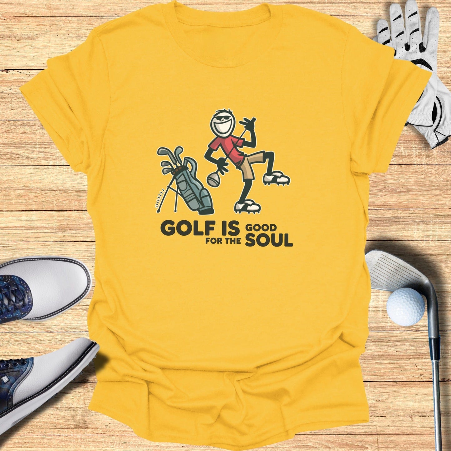 Golf Heals T-Shirt - Funny Golf Tee by Swing Epic