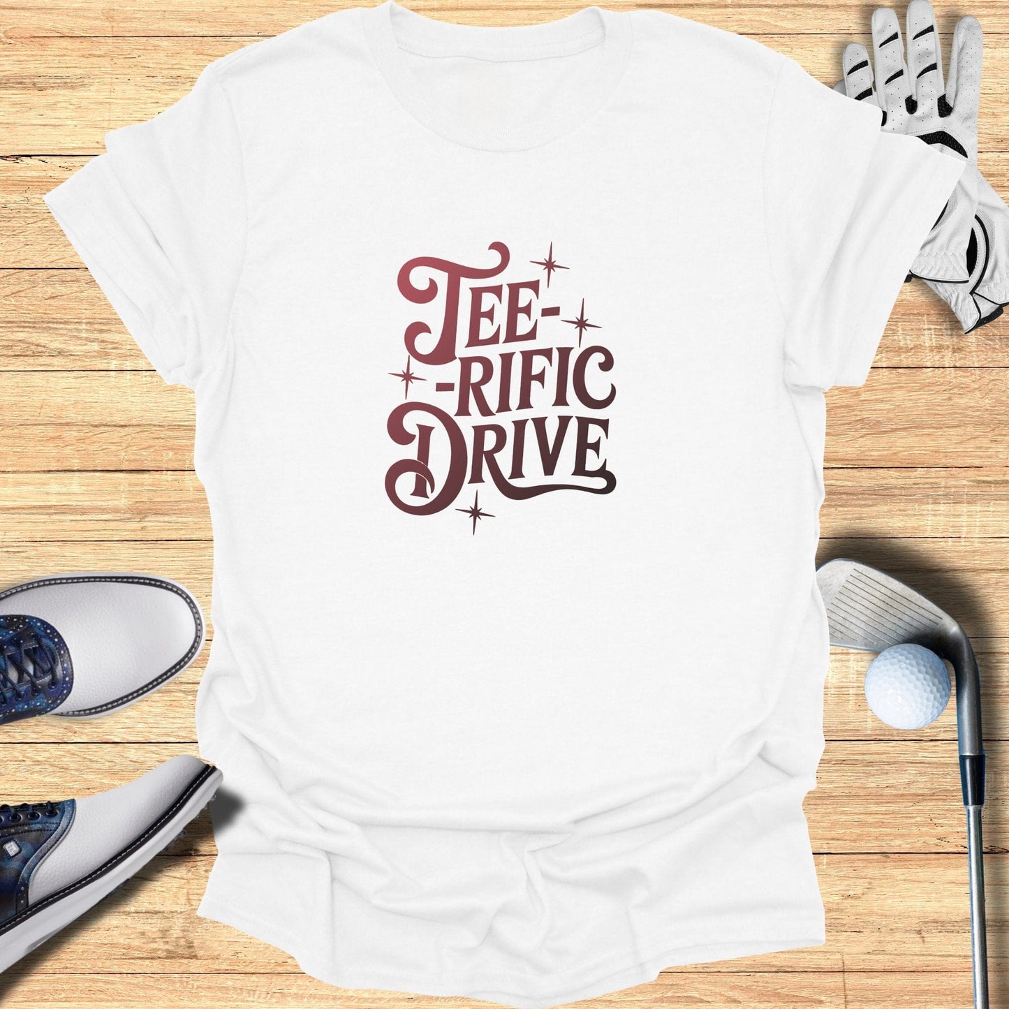 Tee-rific Drive TShirt - Funny Golf Tee by Swing Epic