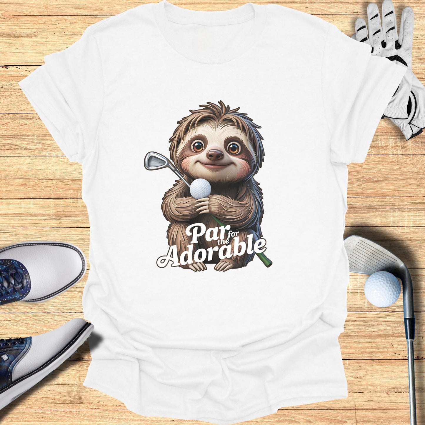 Par for the Adorable T-Shirt - Funny Golf Tee by Swing Epic