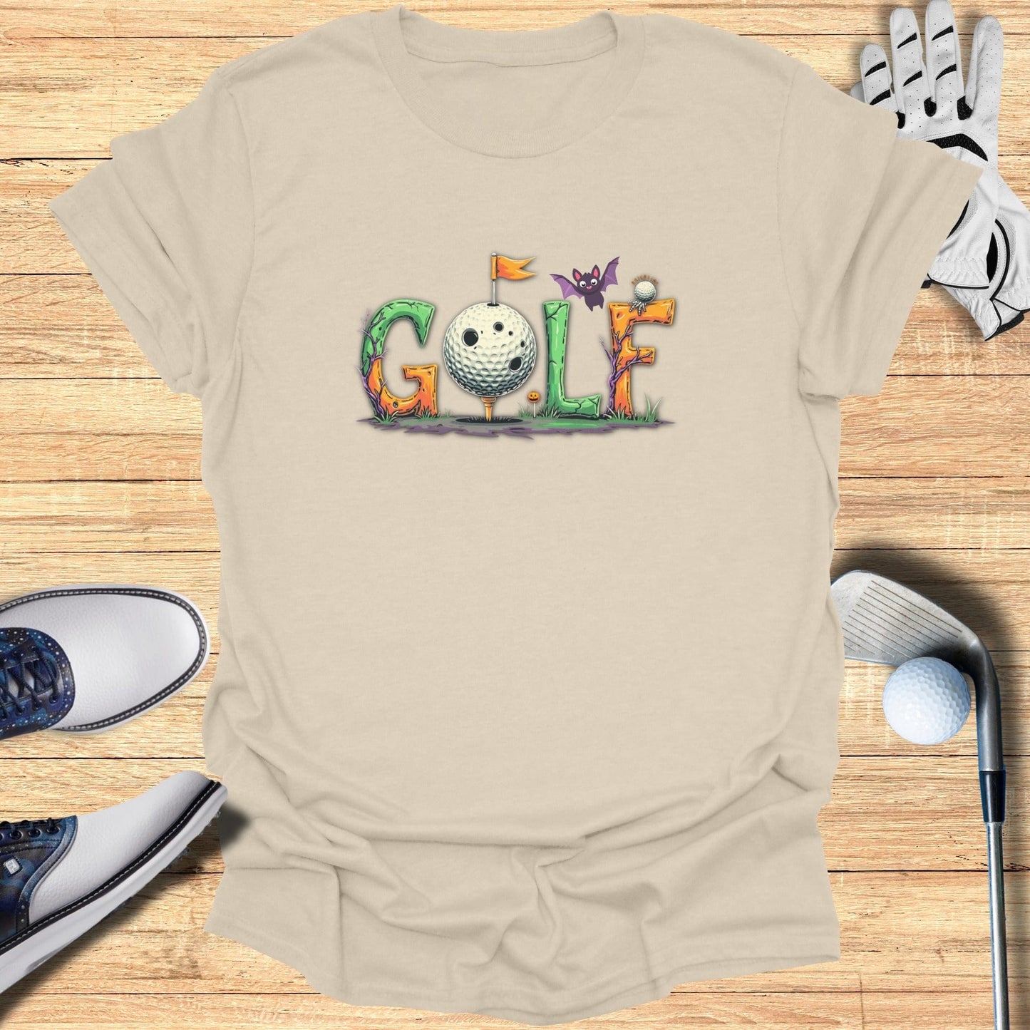 Halloween Golf T-Shirt - Funny Golf Tee by Swing Epic