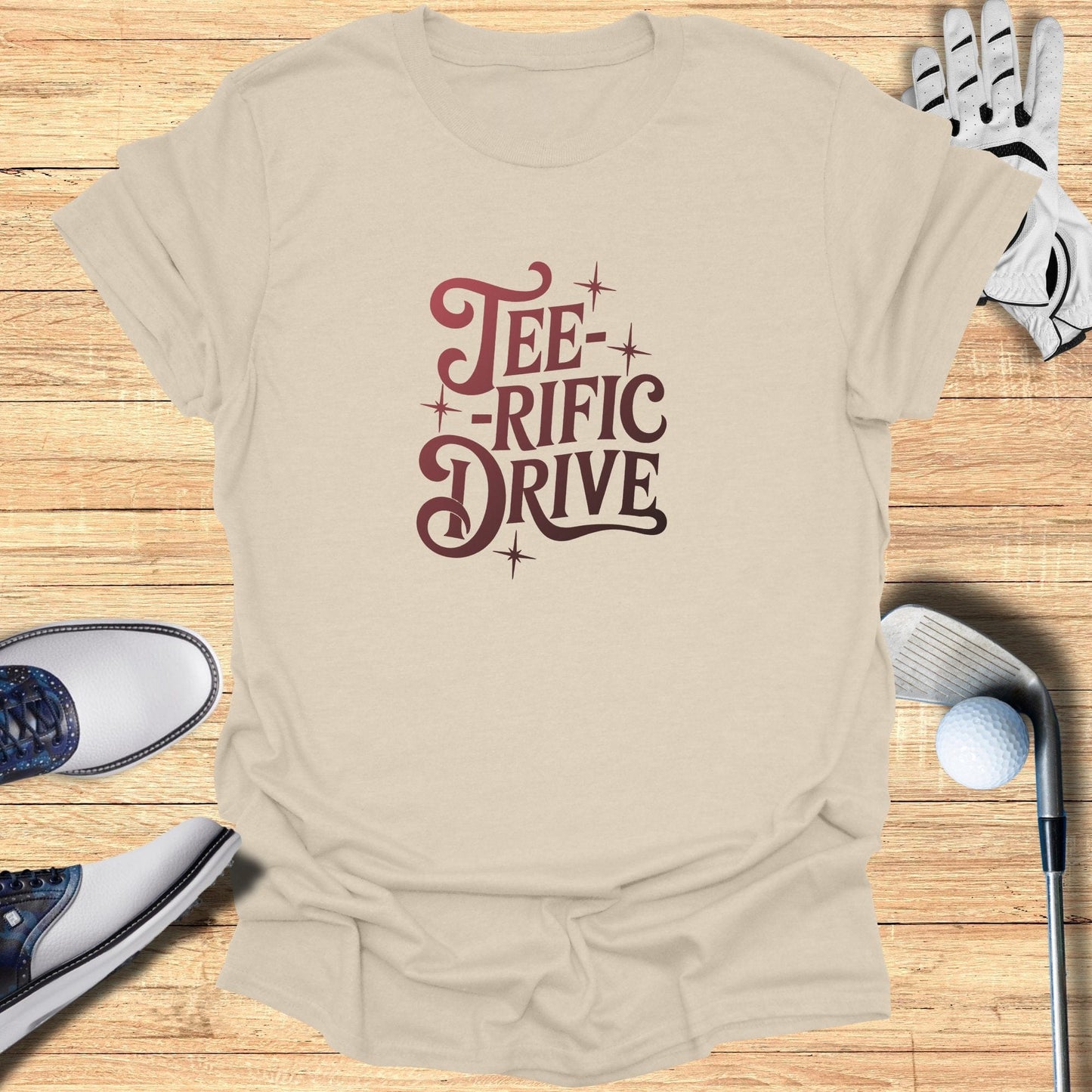 Tee-rific Drive TShirt - Funny Golf Tee by Swing Epic