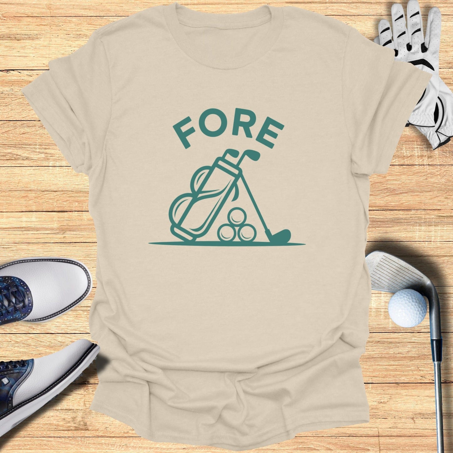 Fore Bag Life T-Shirt - Funny Golf Tee by Swing Epic