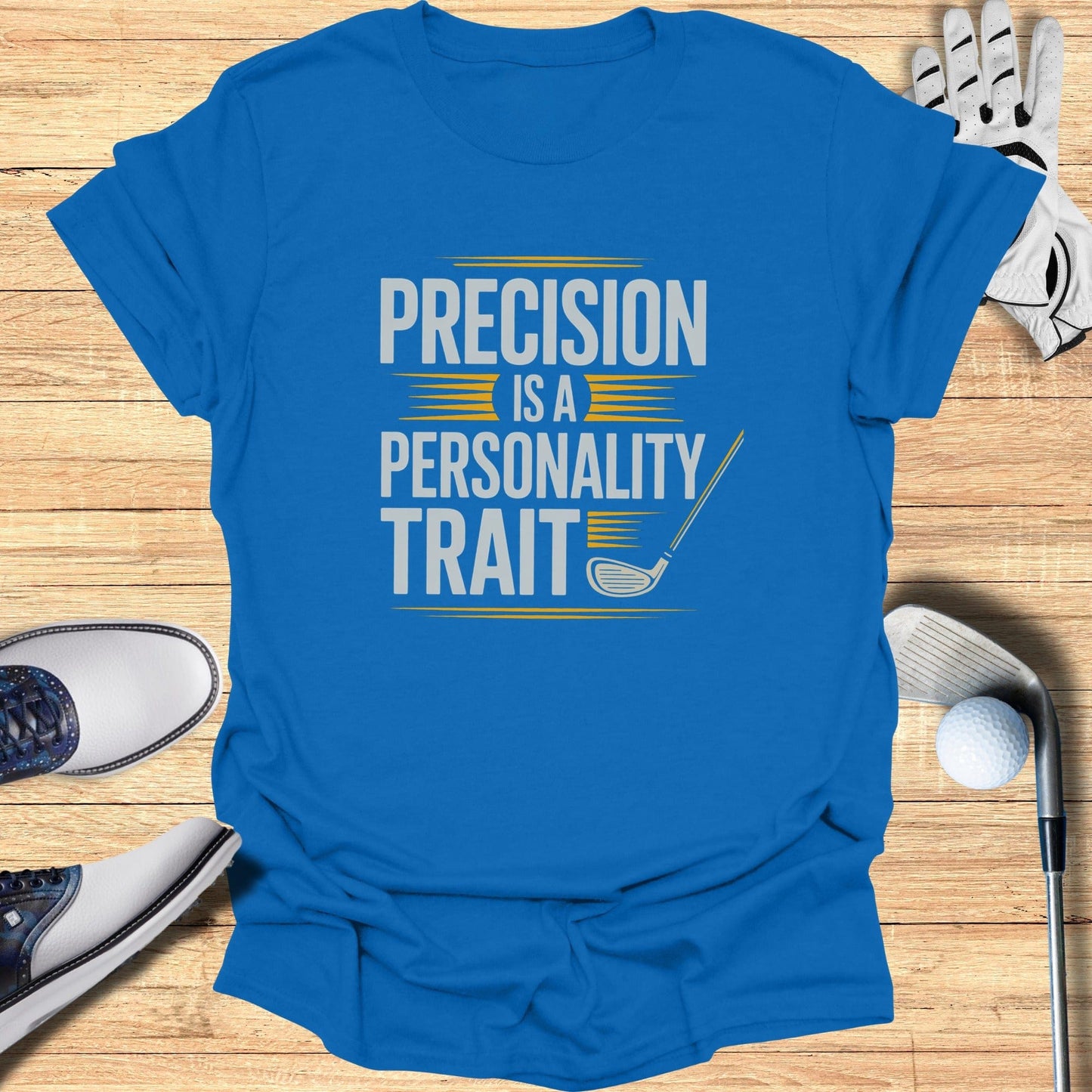 Precision Is Personal T-Shirt - Funny Golf Tee by Swing Epic
