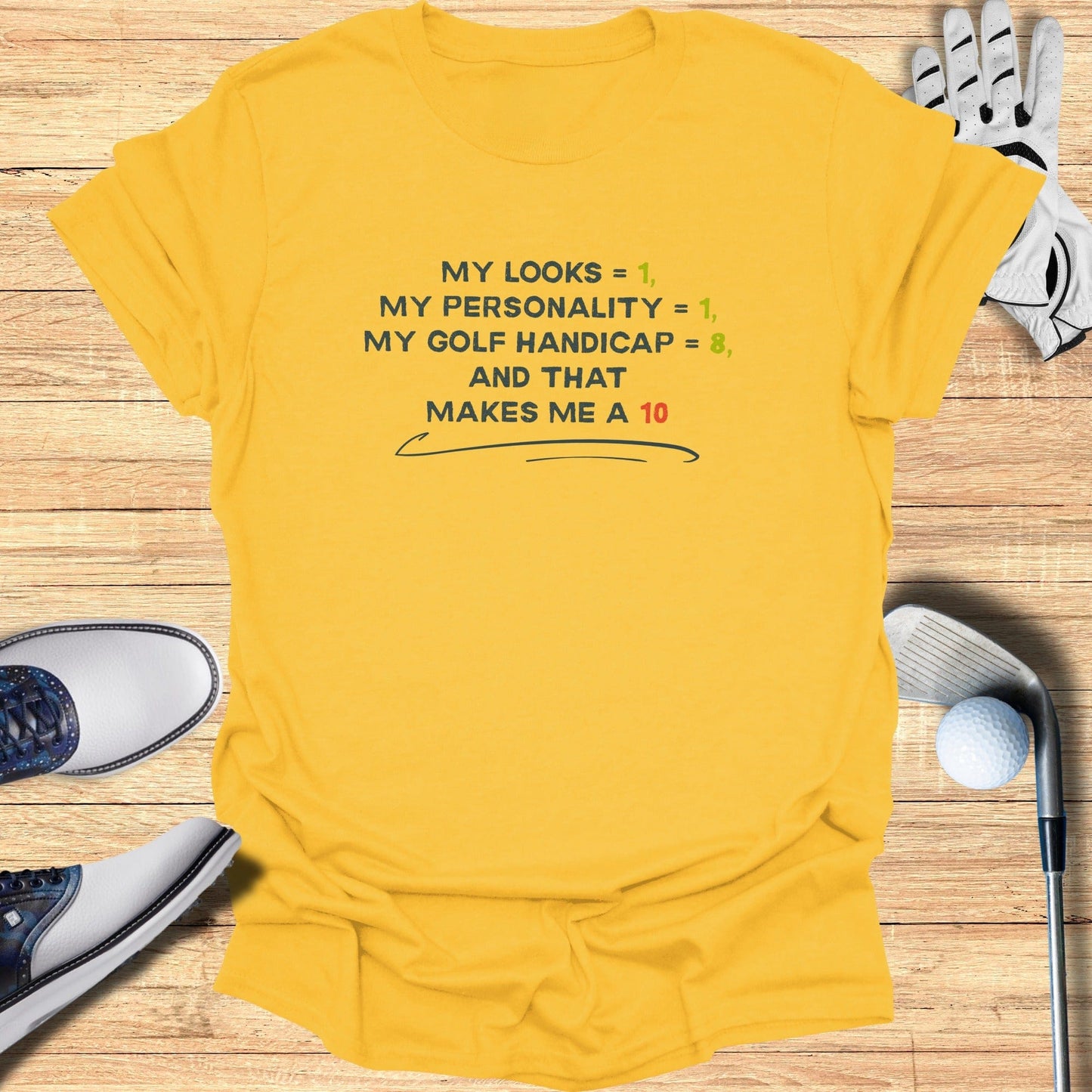 Handicap Math T-Shirt - Funny Golf Tee by Swing Epic