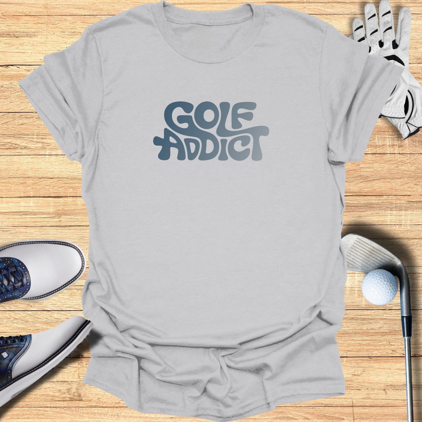 Golf Addict T-Shirt - Funny Golf Tee by Swing Epic