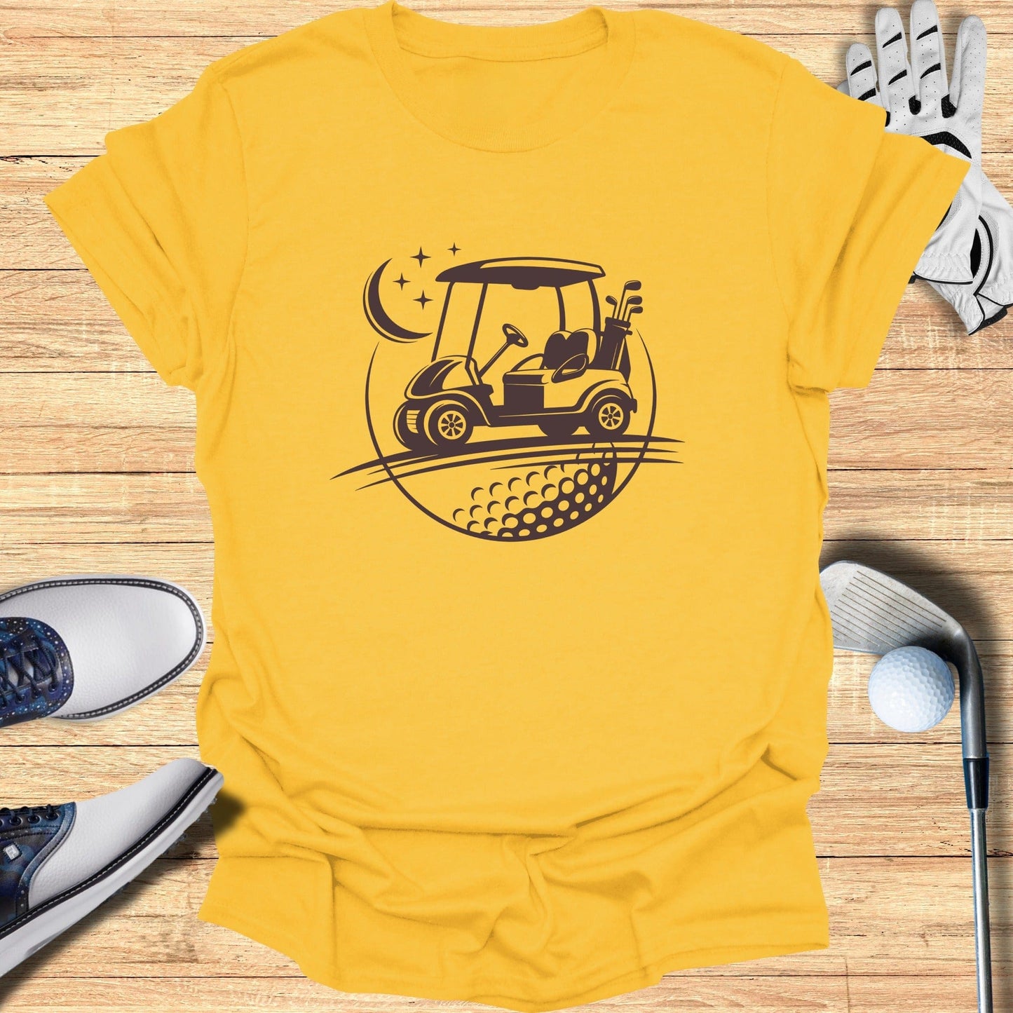 Rolling Deep T-Shirt - Funny Golf Tee by Swing Epic