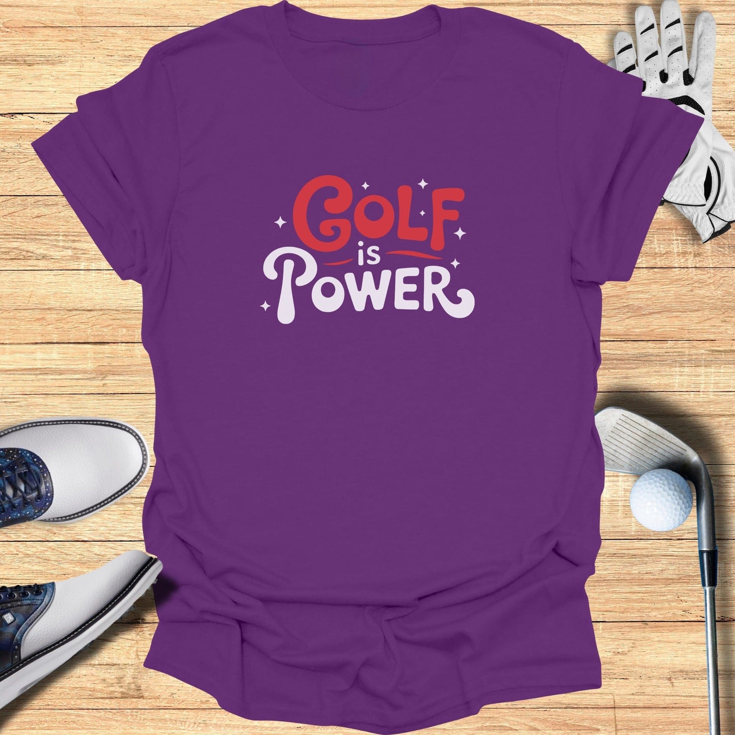 Golf Is Power T-Shirt - Funny Golf Tee by Swing Epic
