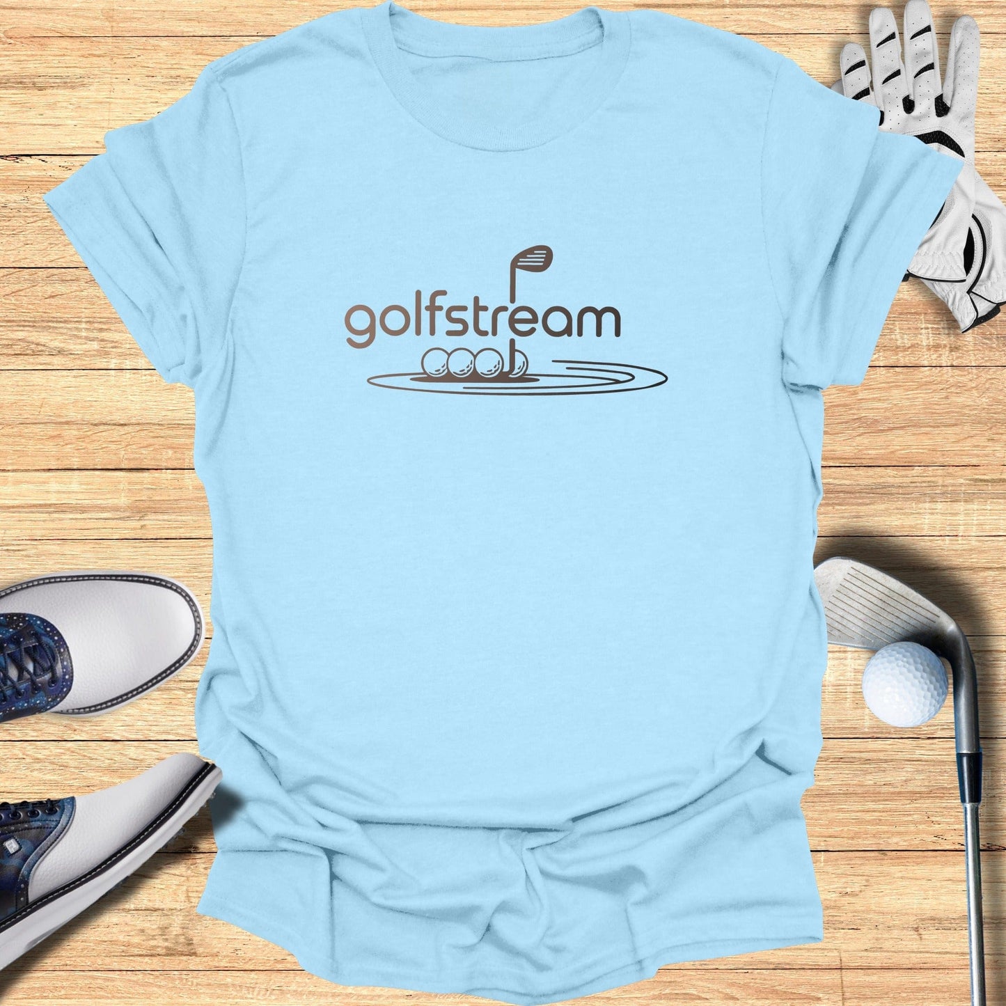 Golfstream T-Shirt - Funny Golf Tee by Swing Epic