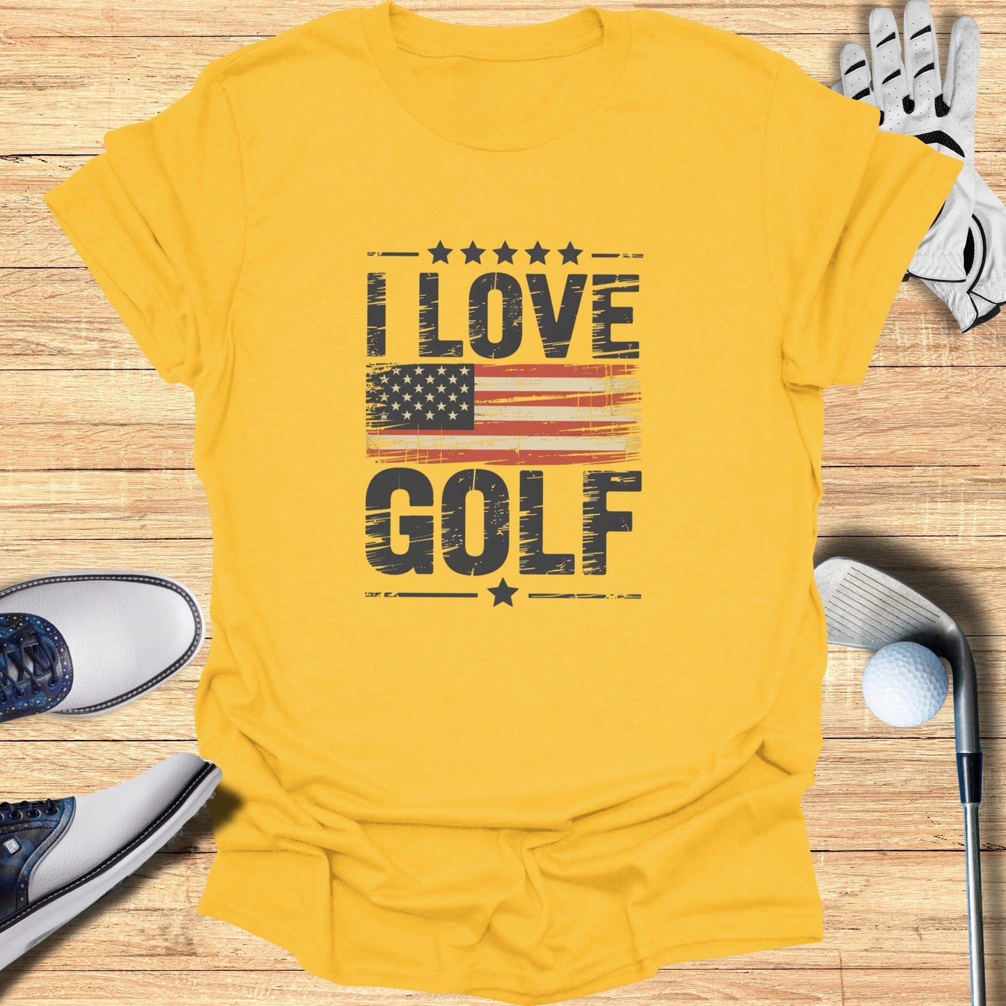 I Love Golf T-Shirt - Funny Golf Tee by Swing Epic