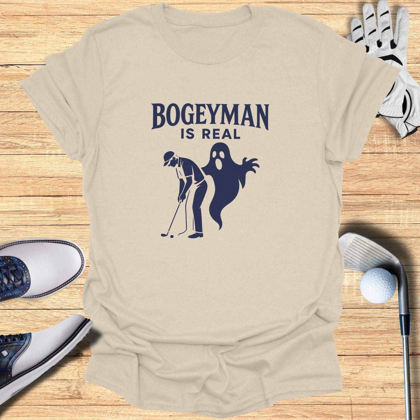 Bogeyman Is Real Funny Golf Enthusiast T-shirt product