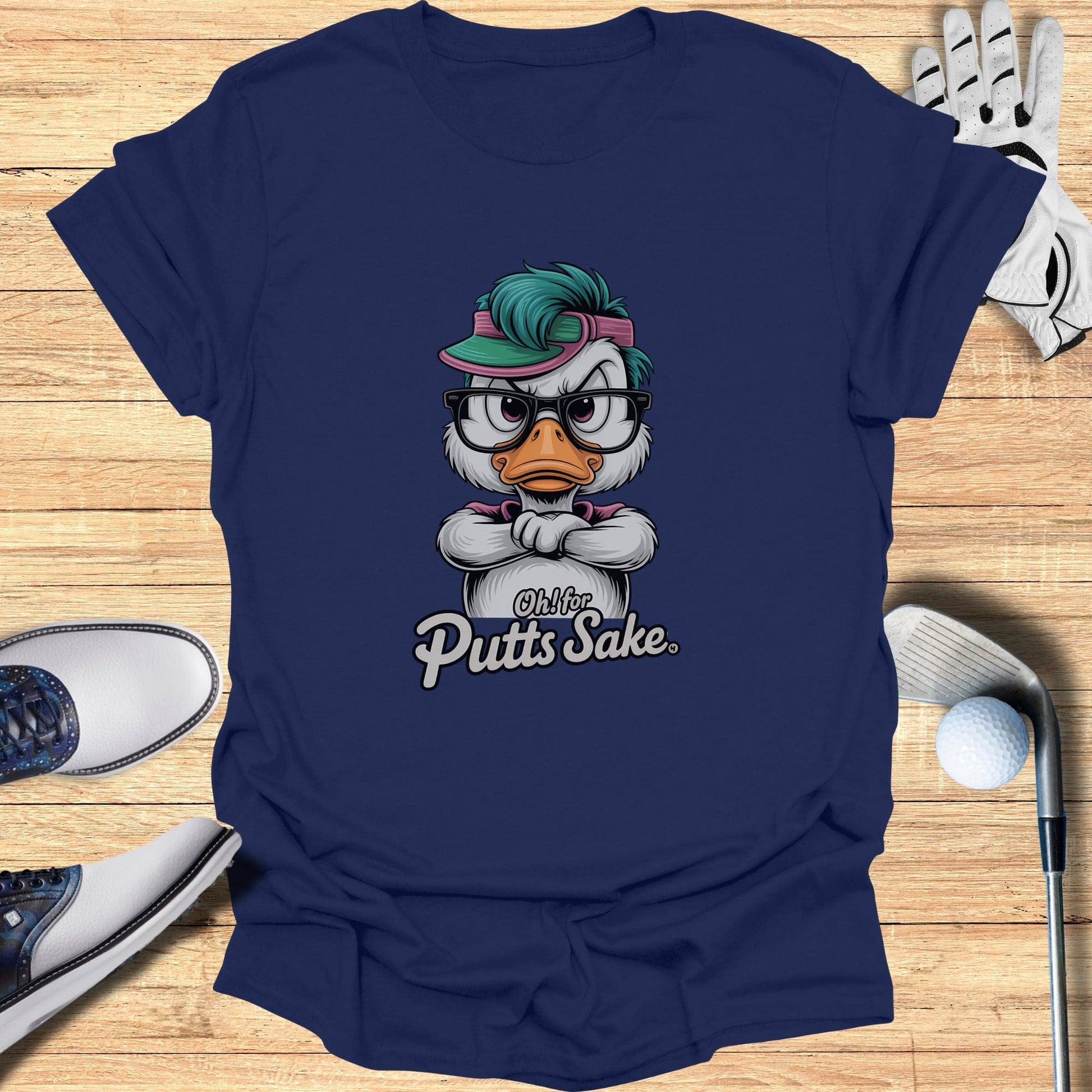 For Putts Sake T-Shirt - Funny Golf Tee by Swing Epic
