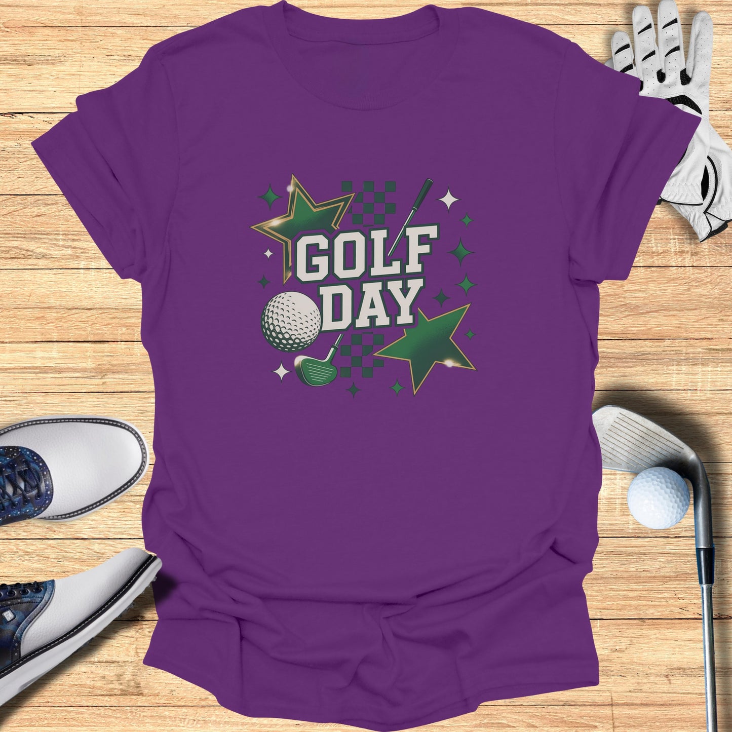 Golf Day Graphic Tee for Casual Wear Shirt Product