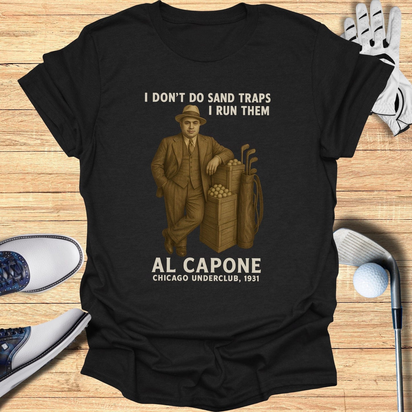 I Don't Do Sand Traps T-Shirt - Funny Golf Tee by Swing Epic