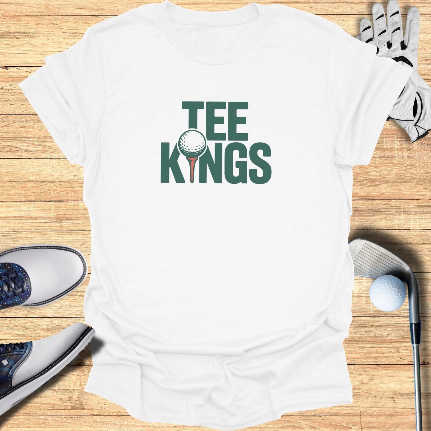 Tee Kings T-Shirt - Funny Golf Tee by Swing Epic