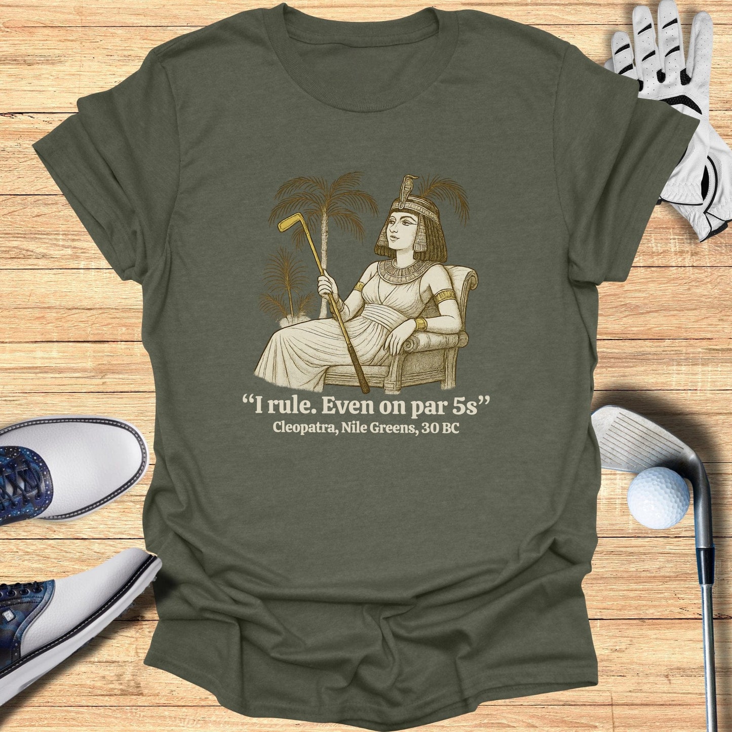 I Rule Even On Par 5S T-Shirt - Funny Golf Tee by Swing Epic