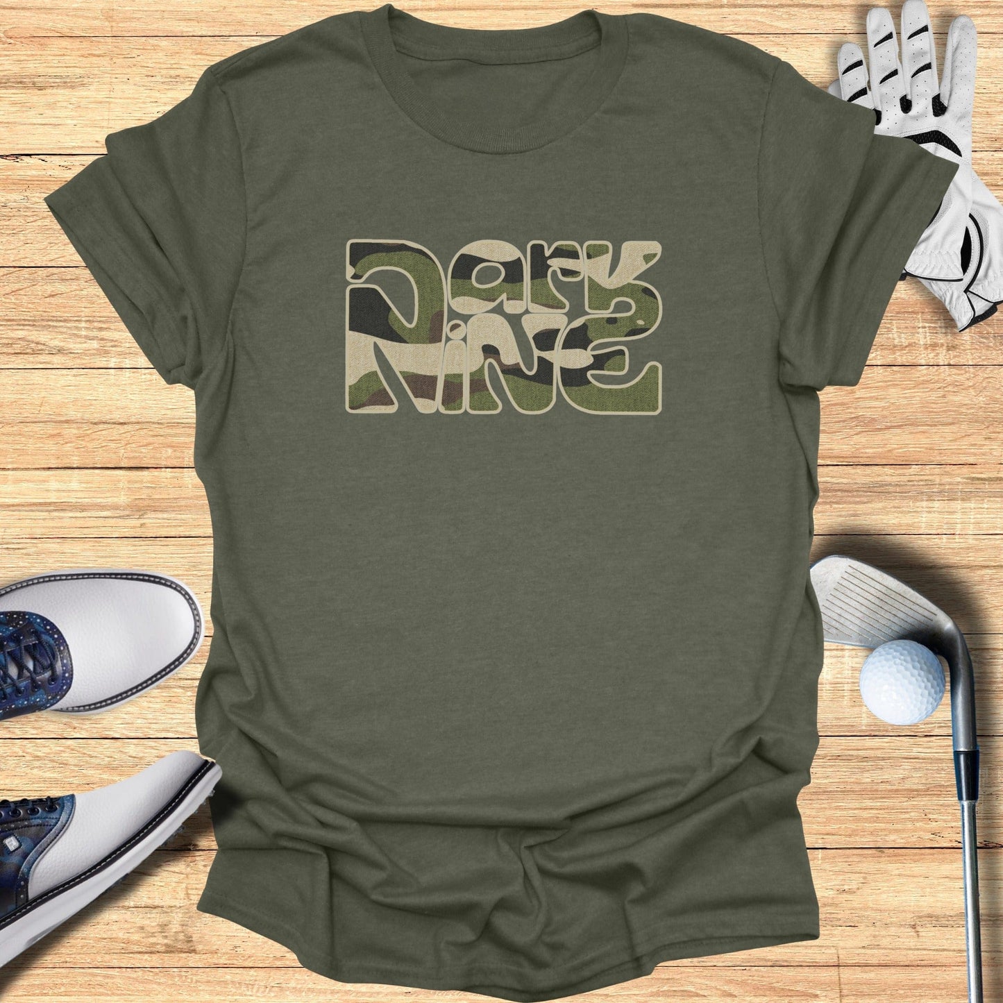 Dark Nine T-Shirt - Funny Golf Tee by Swing Epic
