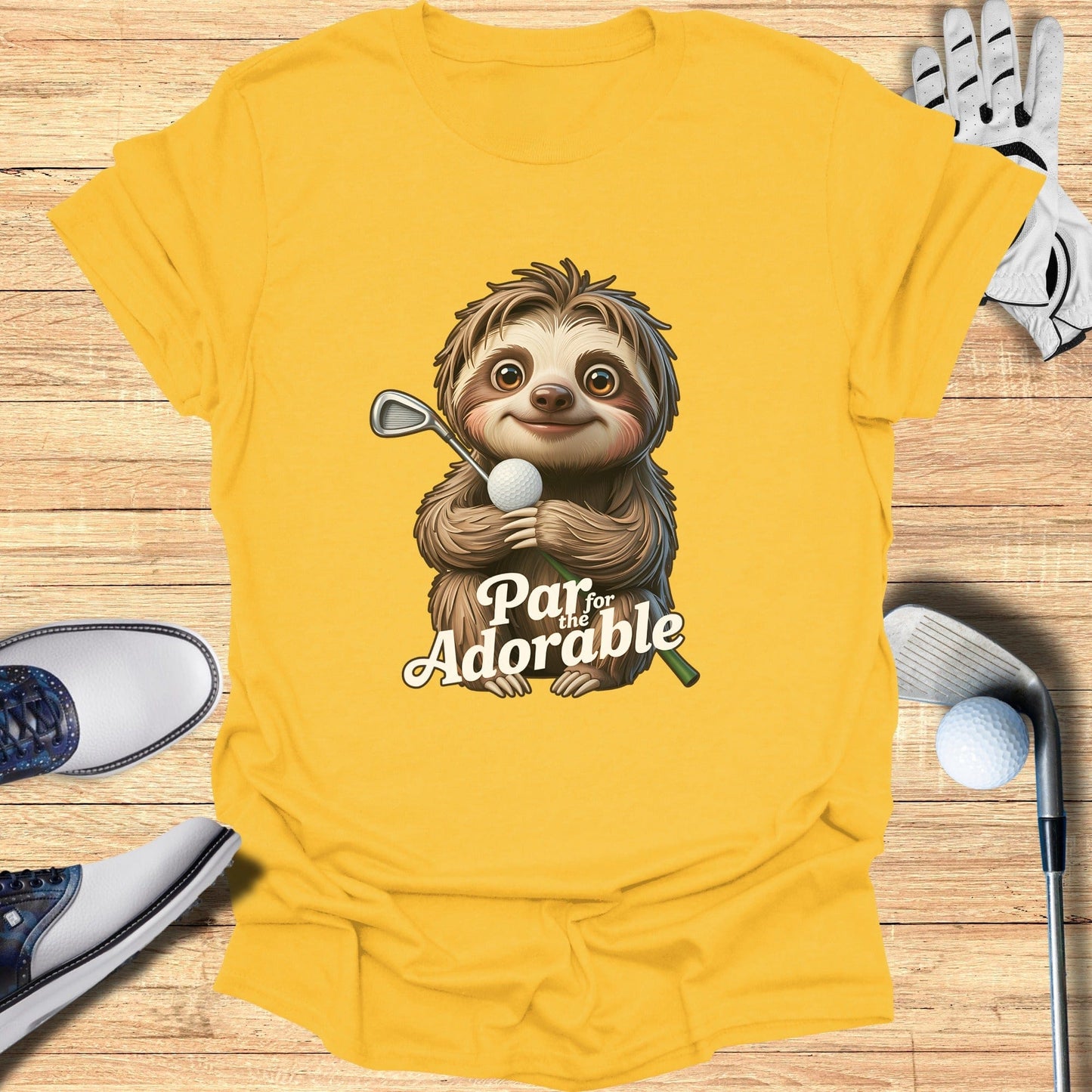 Par for the Adorable T-Shirt - Funny Golf Tee by Swing Epic