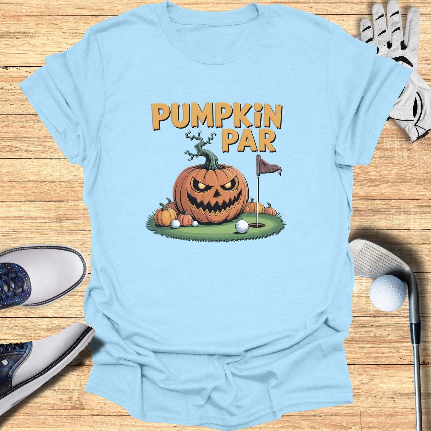 Pumpkin Par Golf Themed Halloween T-Shirt product